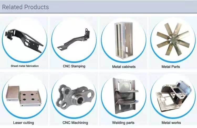 Precision Sheet Metal Fabrication Small Metal Fabrication CNC Spare Parts