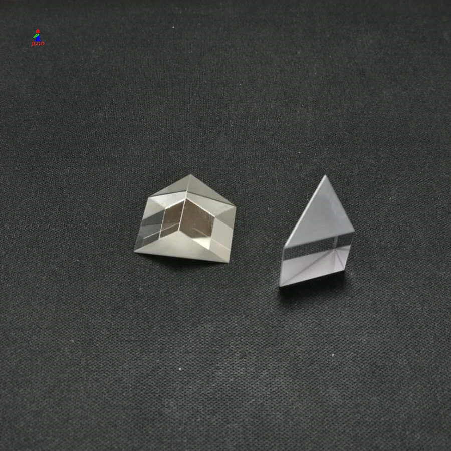 Optical Glass K9 Bk7 Bevel Mirror Coated Right Angle Prism with Ar Coating