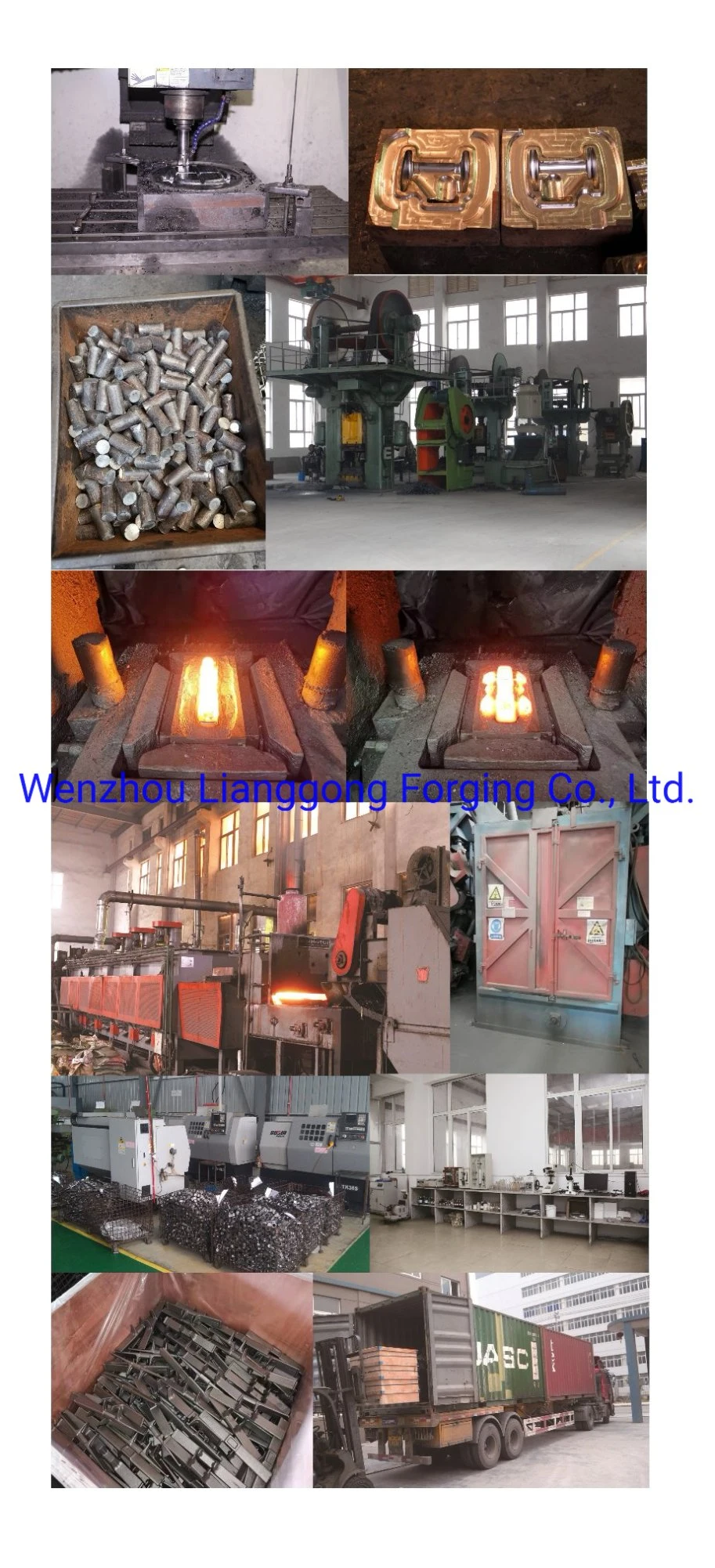 Customized Forging Carbon Steel Parts Used in Construction and Agricultural Machinery with Machining Process