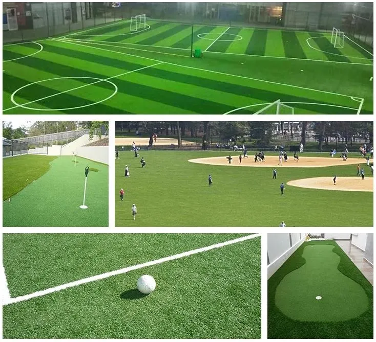 Chinese Manufacturer Artificial Grass, Football Artificial Grass for Outdoor Carpet