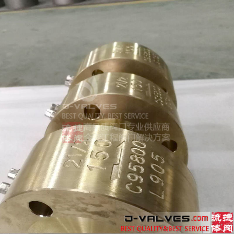 Forged Nickel Aluminum Bronze C95800 Wafer Type Lug Check Valve with 150lb