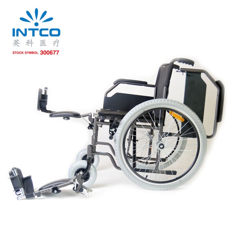 Lightweight Standard Manual Wheelchairs with Elevating Leg Rest