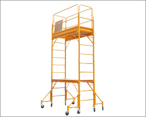 12. FT. Multi-Use Scaffold Tower with Guardrail Set