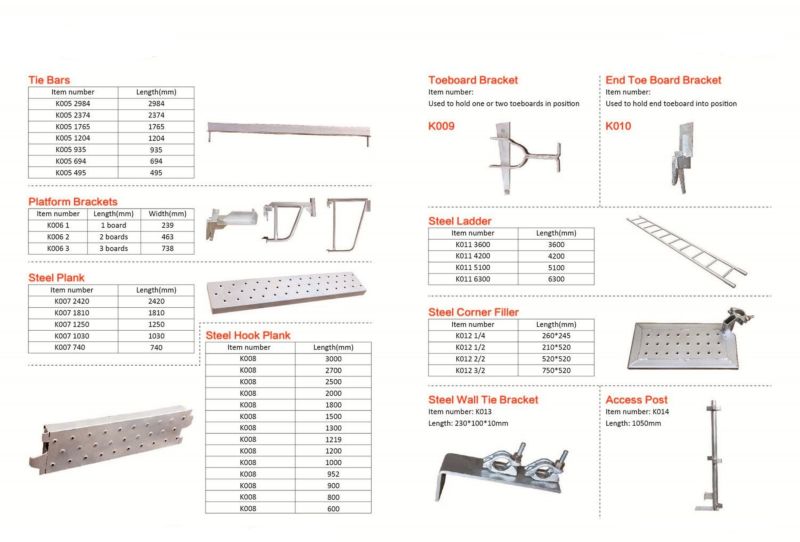 Australian Kwikstage Scaffolding Construction Steel Kwikstage Scaffolding Factory in China