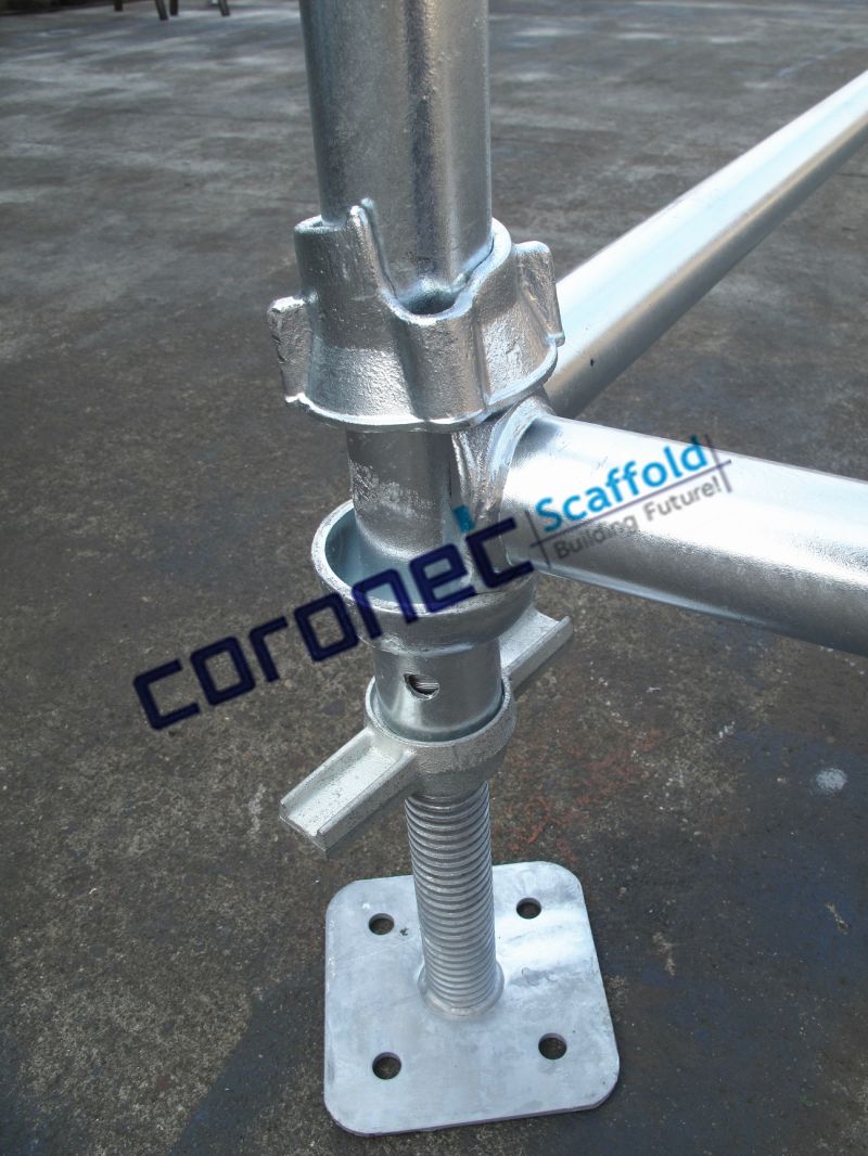 ANSI Certified Building Material Cuplock Scaffold Vertical Post Scaffold