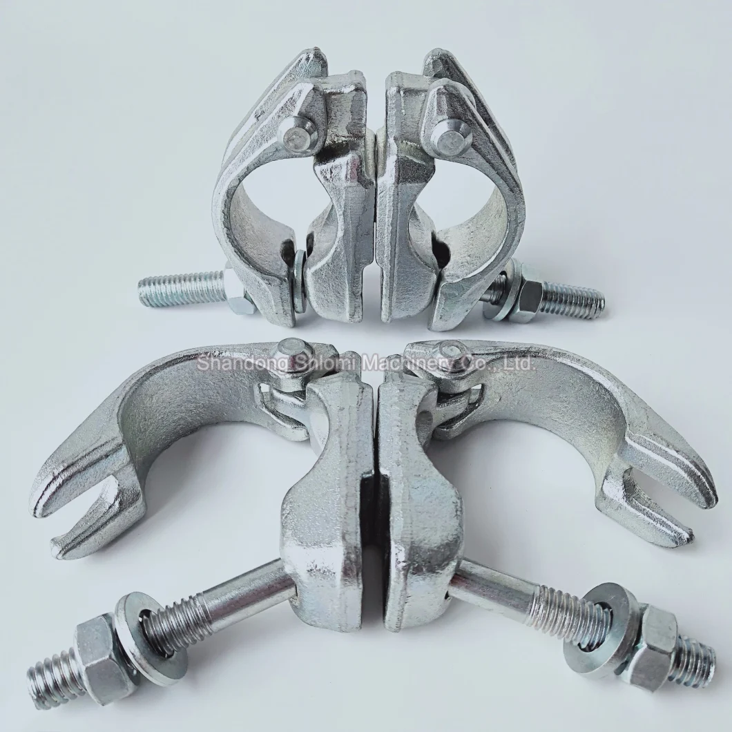 60mm*60mm Steel Forged Scaffolding Clamp Swivel Coupler for Project