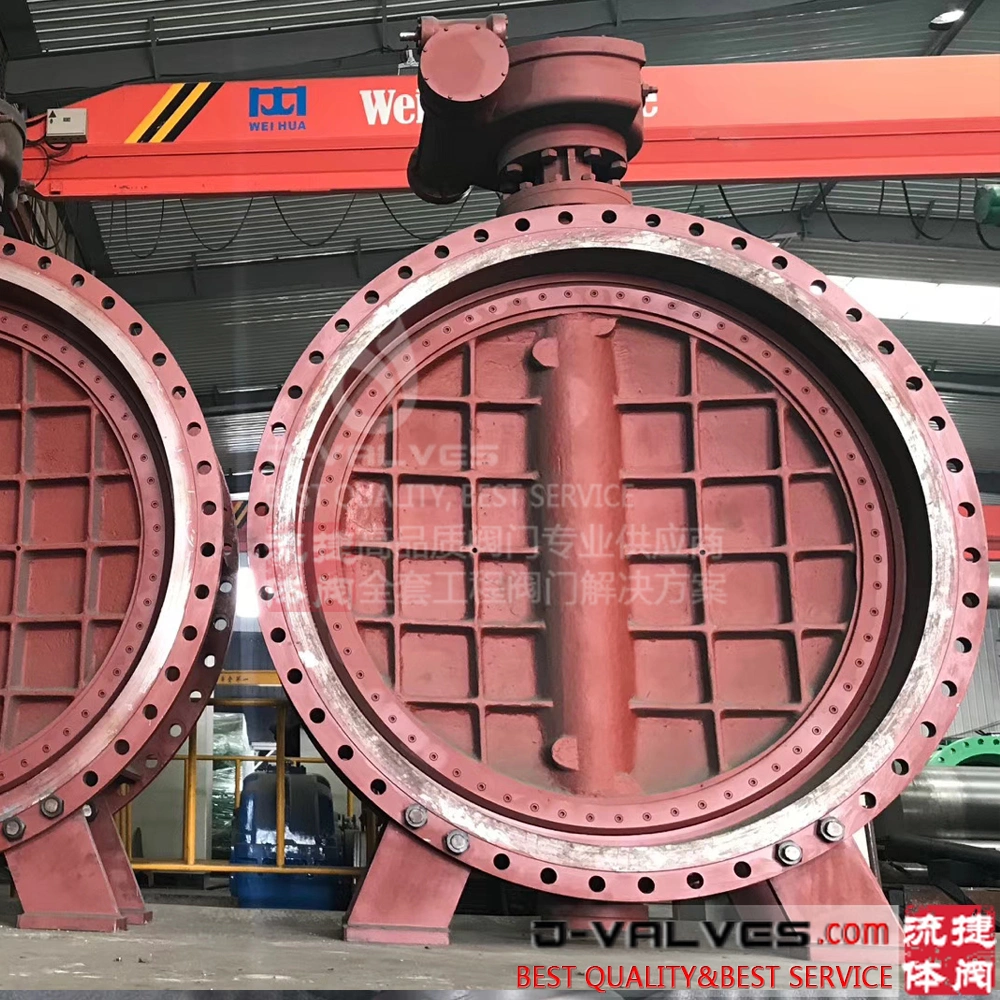 API609 ASME Fire-Resistant Flange Wcb Stainless Steel CF8 CF8m PTFE Sealing Flange Butterfly Valve