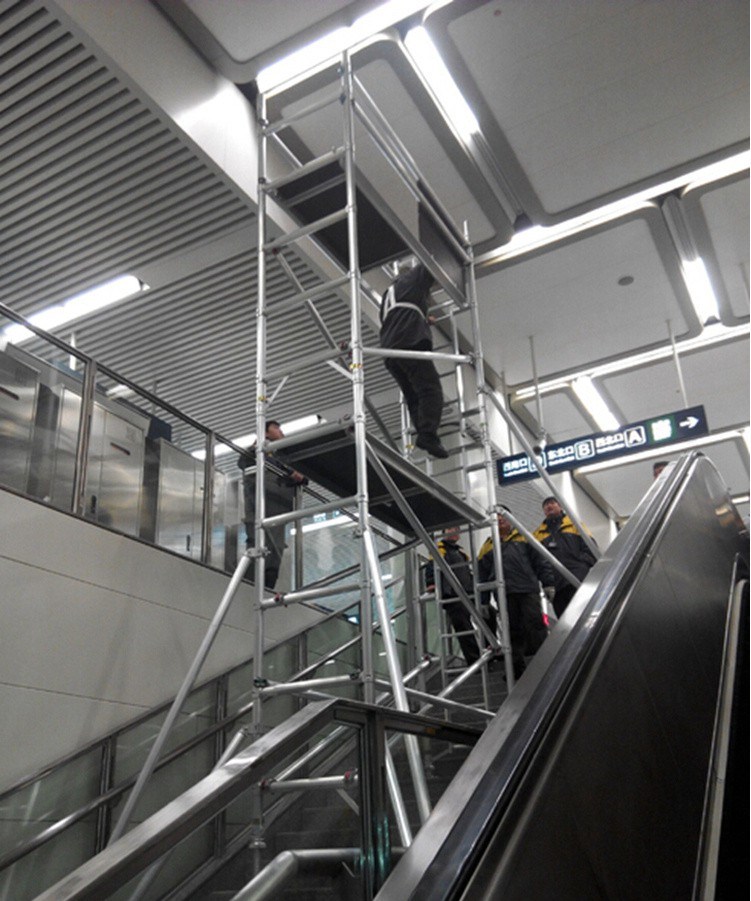 Aluminum Scaffolding Tower, Movable Scaffolding for Sale