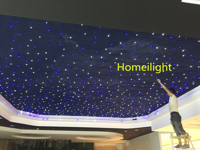 4*8m LED Star Curtain Star Cloth with White Fireproof Velvet