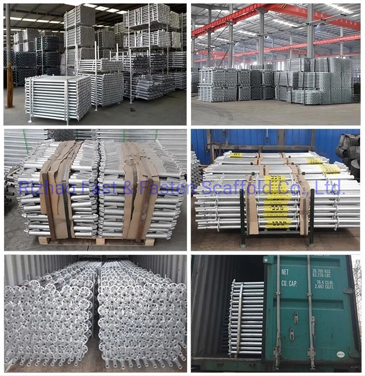Factory Supply Ringlock Scaffolding/Round Ring Scaffolding/Wedge Lock Scaffolding System for Round Building