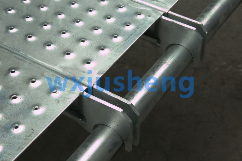 ANSI/Ssfi Certified Cuplock Scaffold 9" Steel Plank for Construction