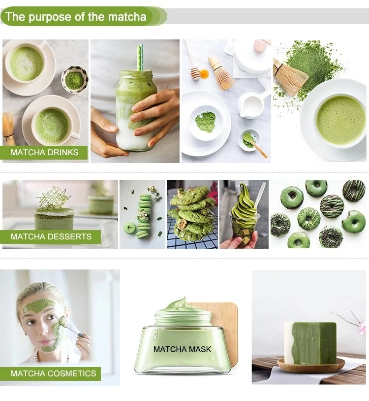 Matcha Food Ingredients Free Sample Instant Green Tea Matcha