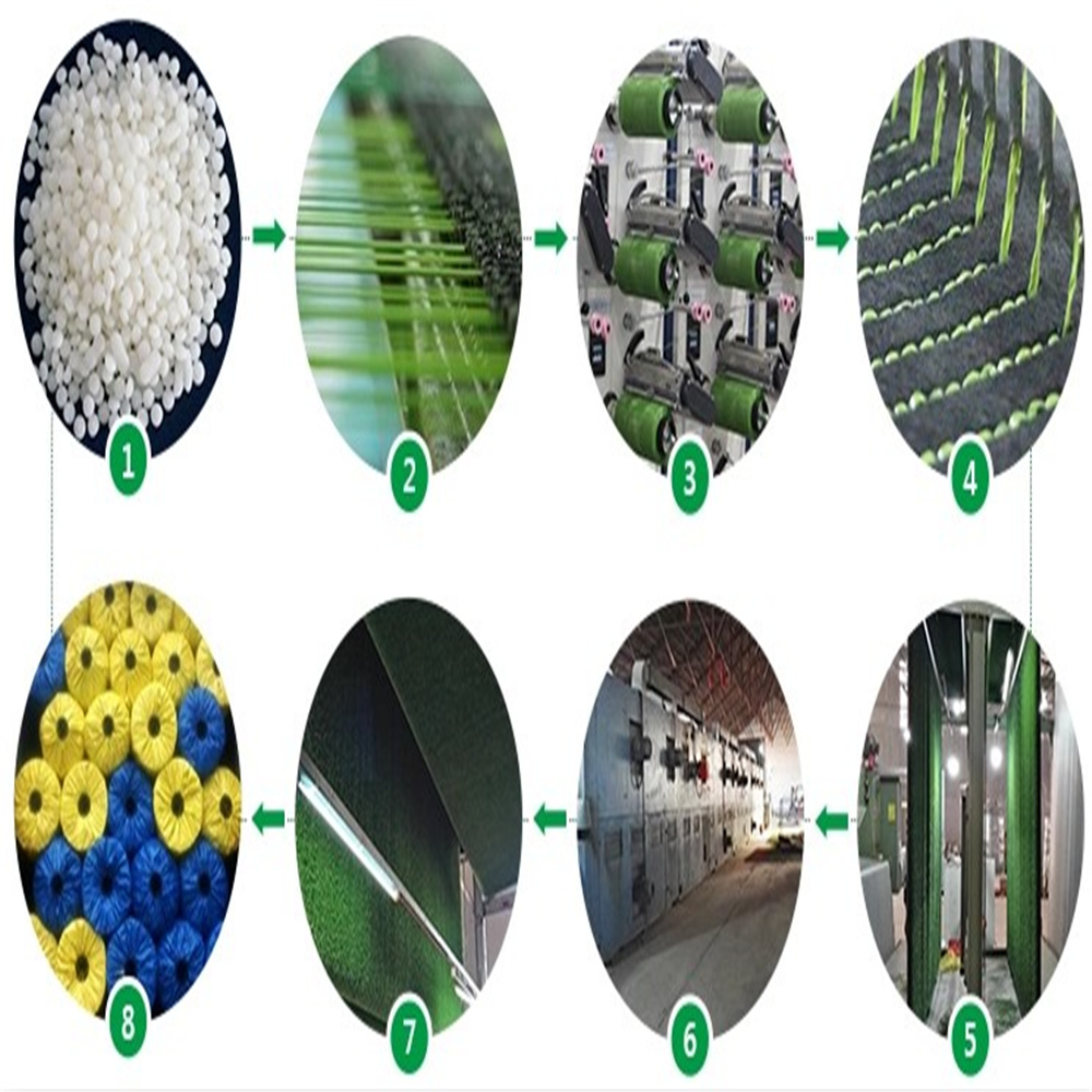 Natural Artificial Football Grass Mat for Golf