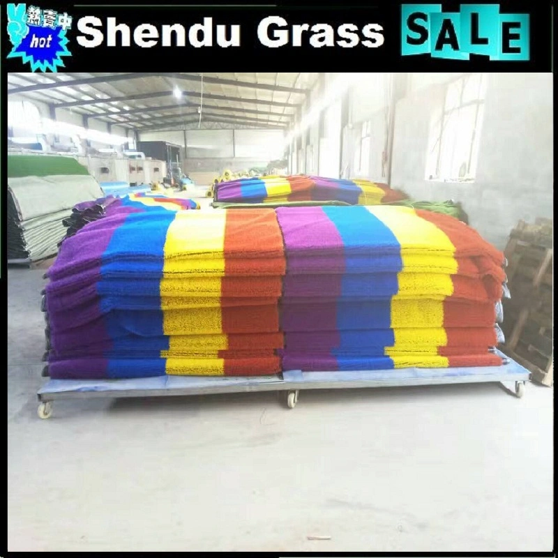 1m Width Blue Artificial Grass Carpet Hot Sales