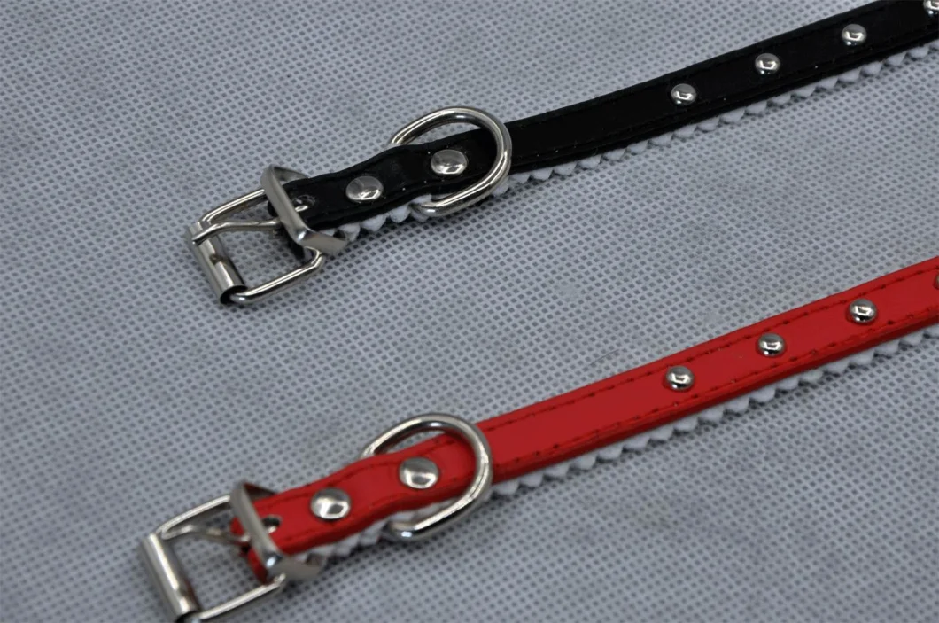 Personalized Padded Cat Collar Eco-Friendly, Genuine Real Luxury Leather Leather Cat Collar (PCZW21007)