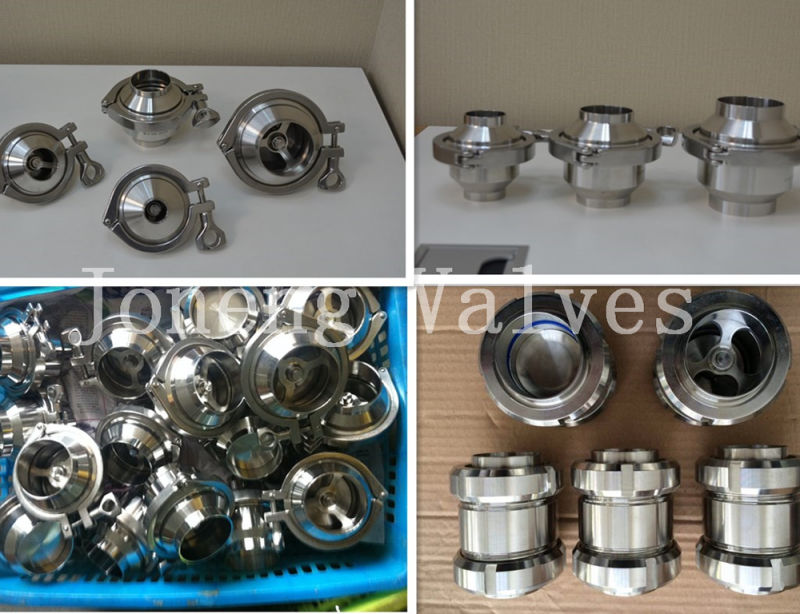 China Stainless Steel Hygienic Grade Clamp- Body Clamped Check Valve (JN-NRV1008)