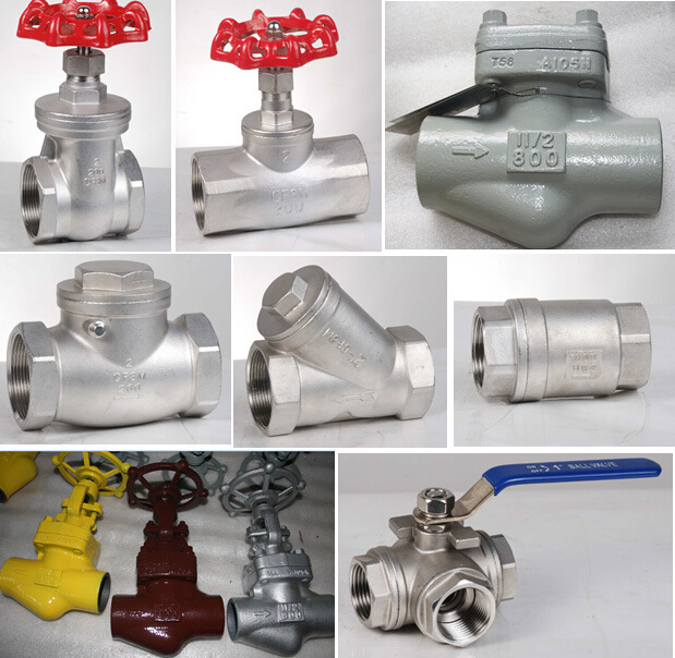 API 602 Thread/Flanged A105 Forged Steel Globe Valve