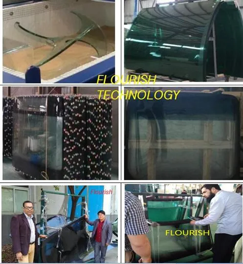 Bus Windscreen Curved Laminated Glass