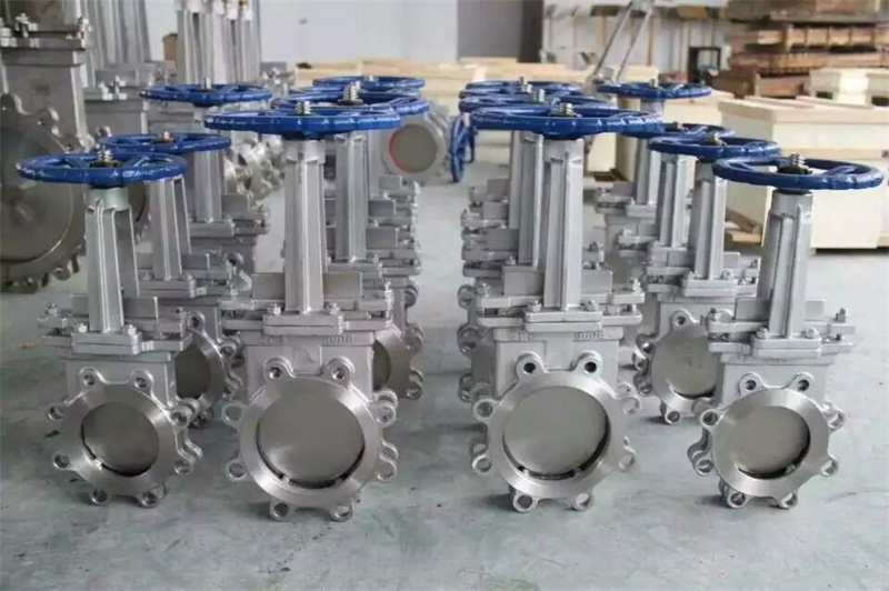Dn 50~Dn2000 Wcb/Stainless Steel Pneumatic Knife Gate Valve