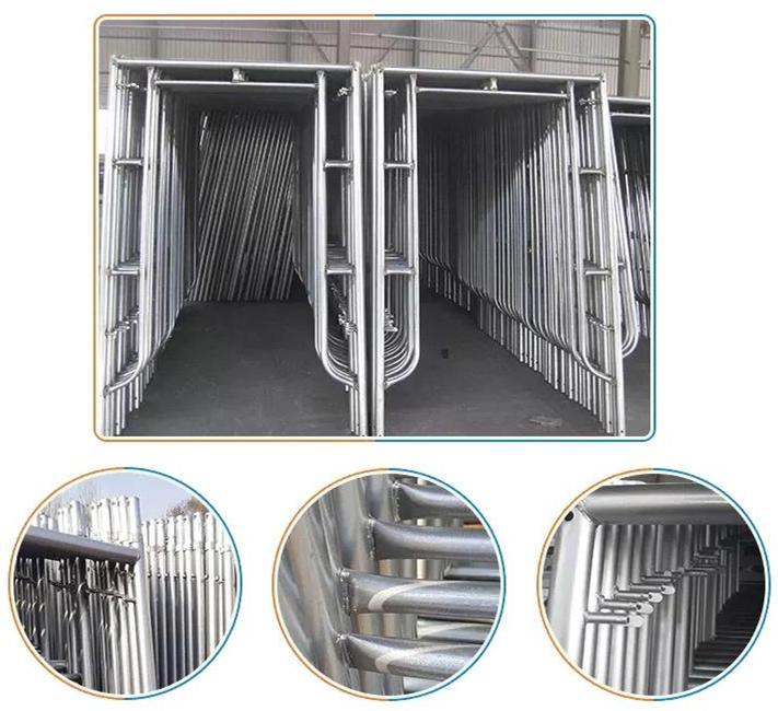 American Type Building Material Scaffold Walk Through Frame