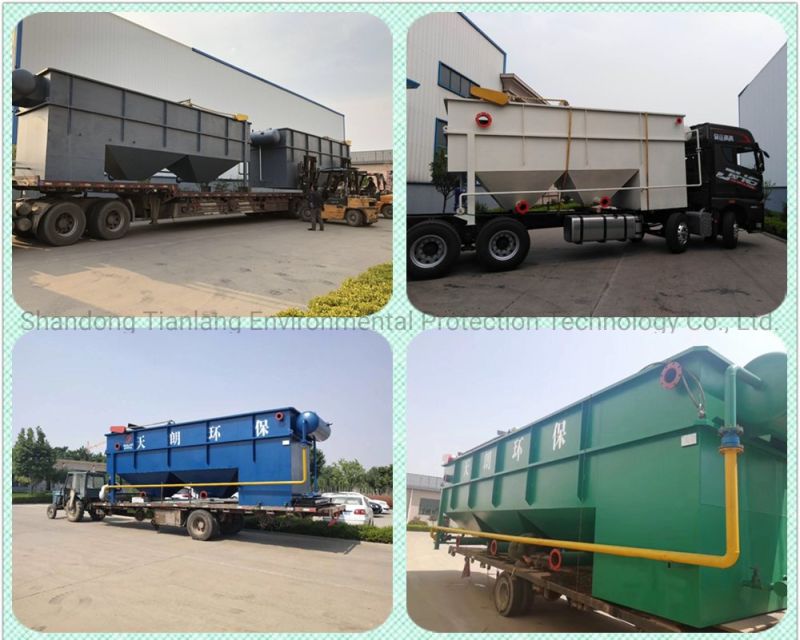 Small Daf Unit Professional Manufacturer Waste Water Treatment Equipment for Plants