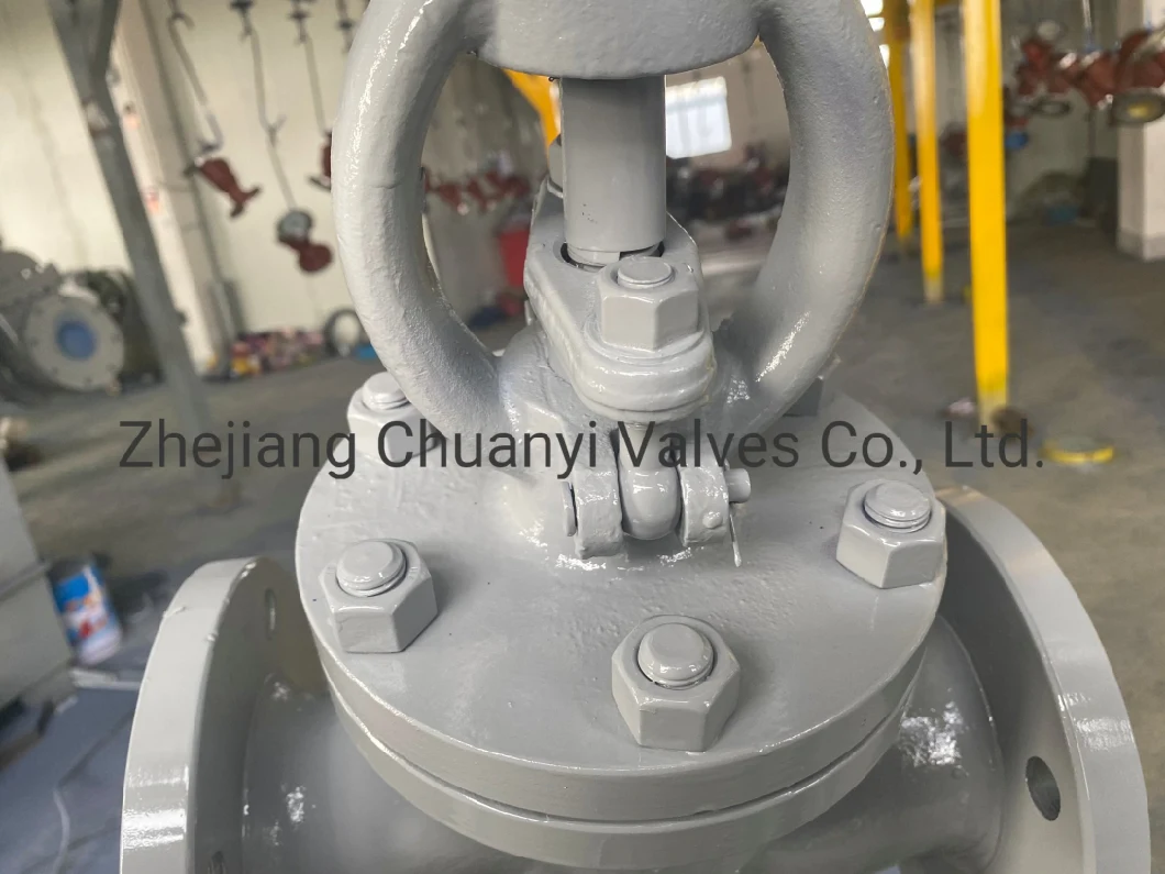 Pn16 DN50 High Temperature Cast Steel/Stainless Steel CF8 CF8m High Pressure Flange Globe Valve