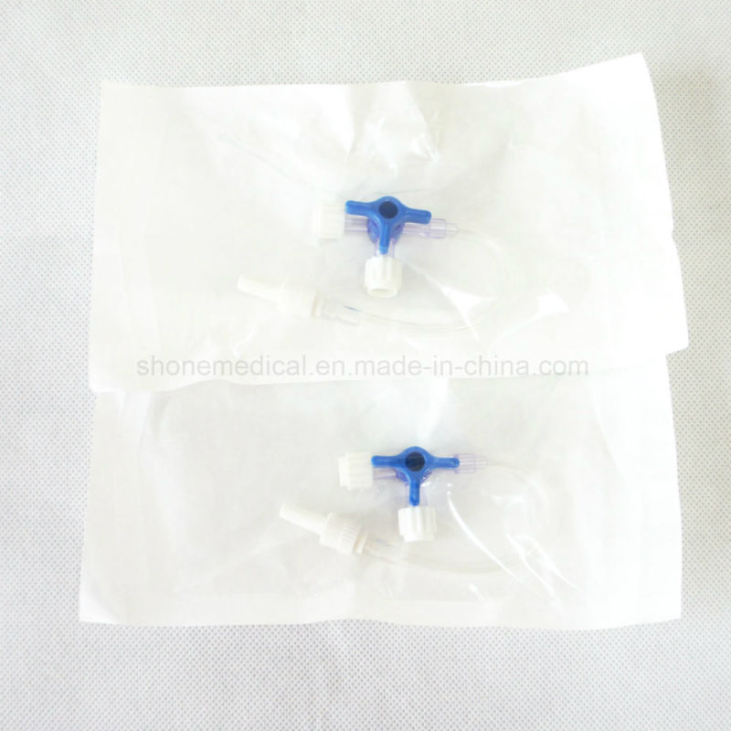 Disposable Medical Plastic Three Way Cock Valves