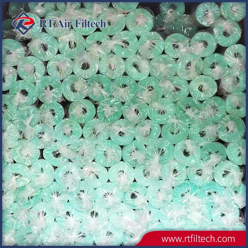 Green & White Paint Arrest or Fiberglass Filter for Paint Spray Booth 10 Days Delivery