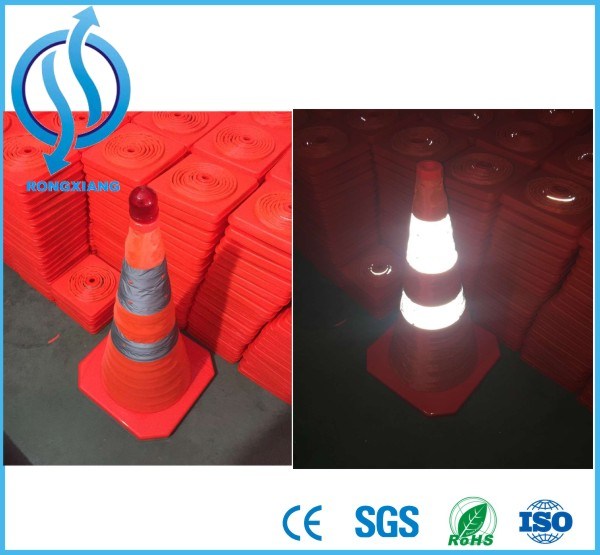 700mm Retractable Traffic Cone / Collapsible Traffic Cone / Portable Traffic Cone