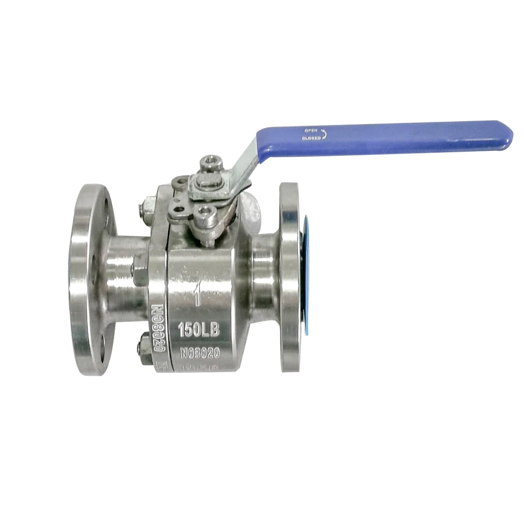 Alloy Forged Steel Ball Valve Two-Piece Forged Steel Soft Seal Flange Ball Valve