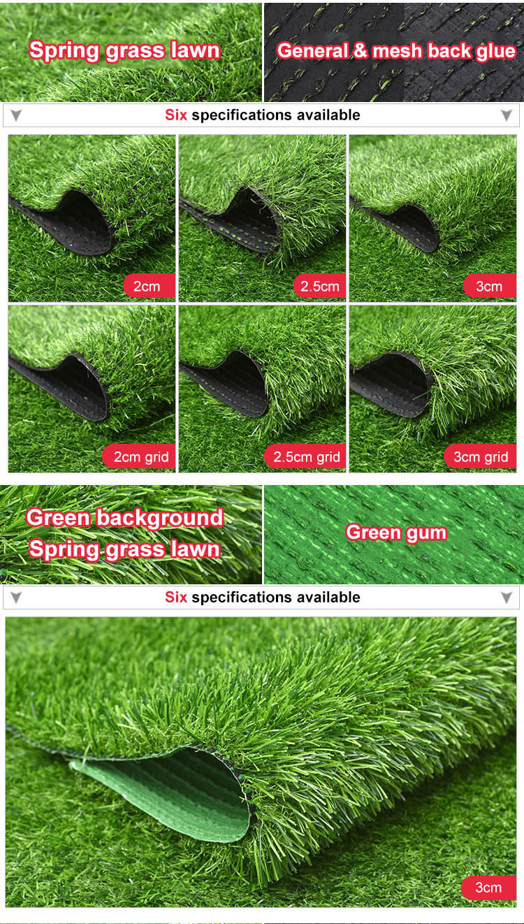 High Quality Artificial Grass Lawn Turf Simulation Plants Landscaping Wall Decor Grass