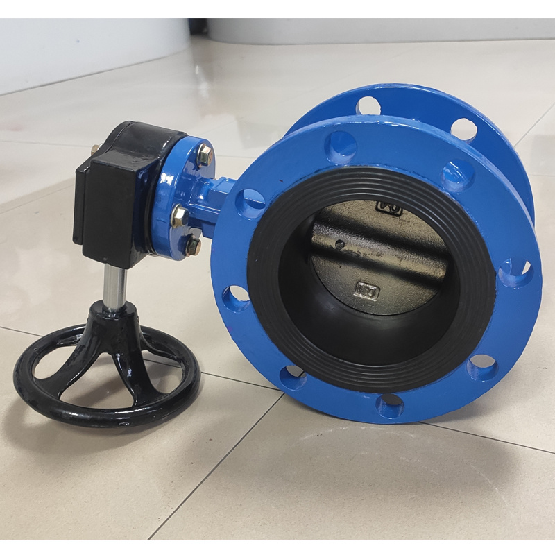 BS Ductile Iron Cast Iron Ci Di Gear Type Flanged Pn 16 Butterfly Valve Ball Valve Electric Pneumatic Butterfly Valve Actuator