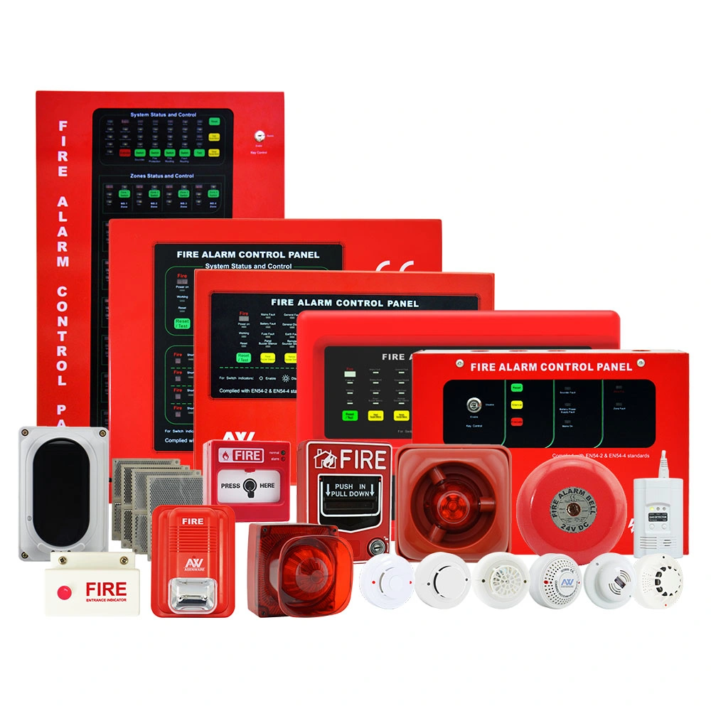 En54 Fire Alarm Wireless Conventional Heat Detector Hotel Safe Guard