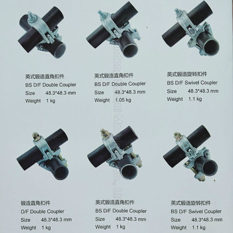 JIS Steel Pressed Scaffolding Swivel Coupler for Steel Pipe Scaffolding Construction