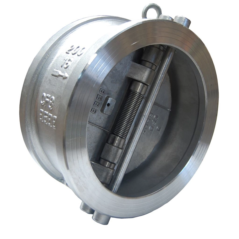 DN50-DN1200 150 Lbs-2500 Lbs Double Disc Stainless Steel Valve Wafer Check Valve