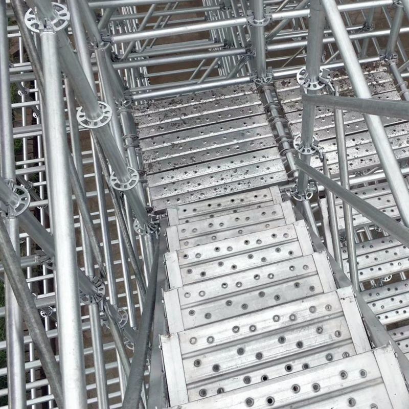 Formwork Scaffolding for Highrise Self Climbing Scaffolding Technology Outside Elevating of Concrete Construction System