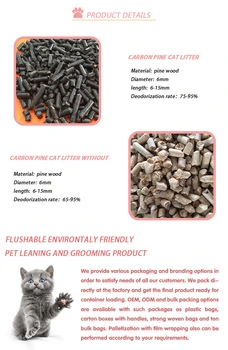 Best Selling Clump Quickly Deodorant Anti-Bacteria Pine Cat Litter
