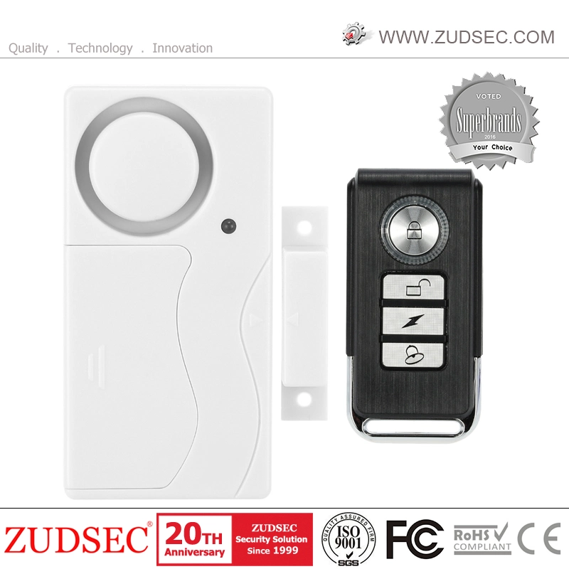 Remote Control Wireless Magnet Door Alarm, Door Open Magnetic Sensor Alarm, Home Security Alarm System