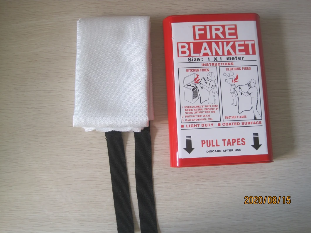 ASTM F 1989 Fiberglass Flame Retardant Fire Blankets