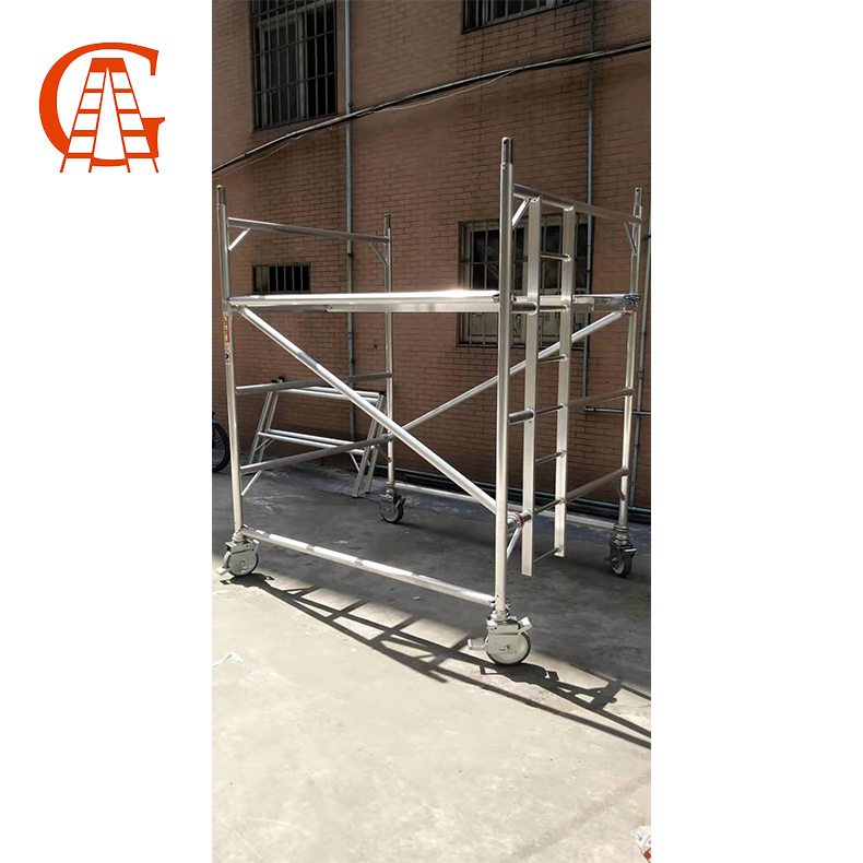 Ladder Heavy Duty Climbing Ladder Galvanized Frame Scaffolding Material Scaffold