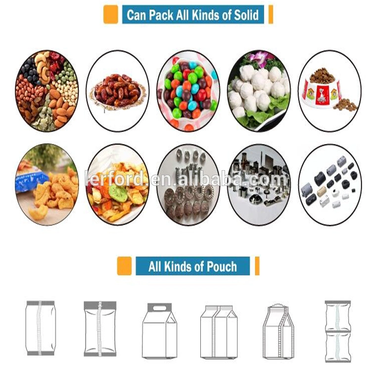 Ten Head Electronic Scales Back Sealing Vertical Washing Powder Small Granule Vertical Packing Machine