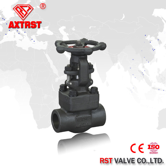 API 150lb Forged Steel RF Flange Globe Valve