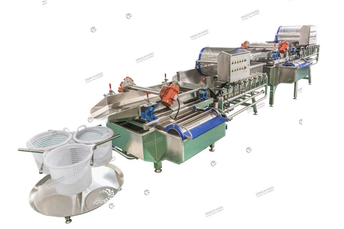 Automatic Cabbage Salad Line Cabbage Washing Line Cabbage Cutting Machine