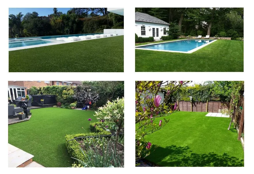Synthetic Landscape Fake Grass Mat Artificial Turf Lawn Yard Landscape