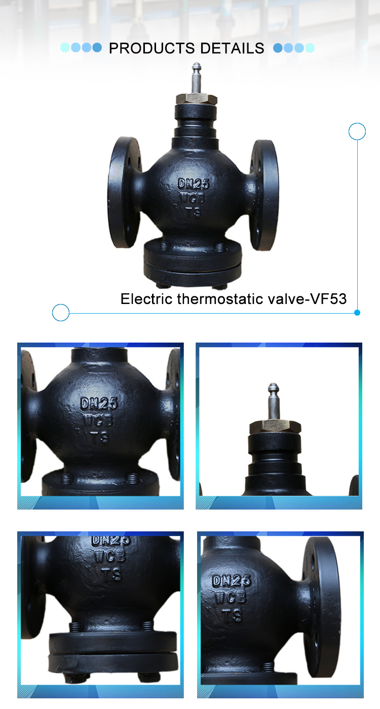 Dn25 Heater Control Valve Made of Sdchenxuan Steel Valve