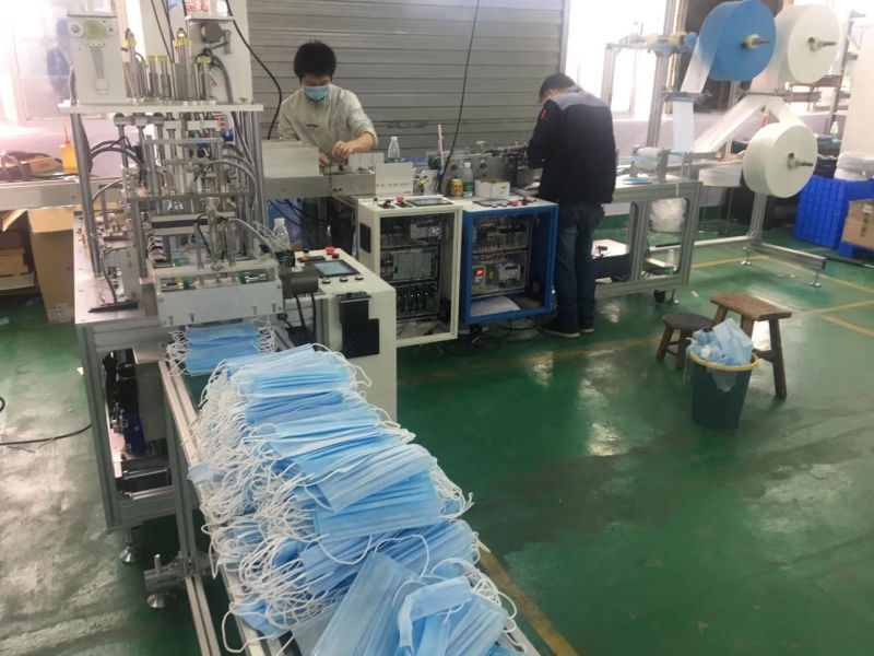 China Hot Sell Auto Disposable Face Mask Machine Manufacturer