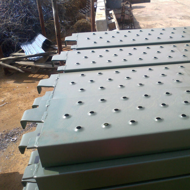 China Kwikstage Scaffolding System Walking Board Steel Hook Plank for Scaffold