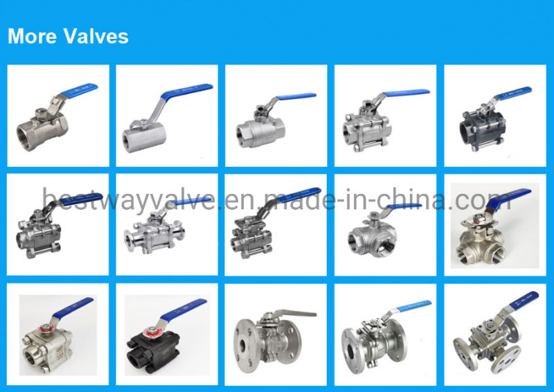 Ball Valve Manufacturer/Ball Valve Factory/Ball Valve Supplier/Ball Valve Price Pneumatic 3PC Stainless Steel Ball Valve