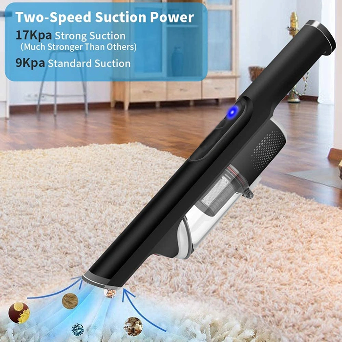 Cordless Bagless Hand Portable Stick Upright Vacuum Cleaner with BLDC Motor 200W
