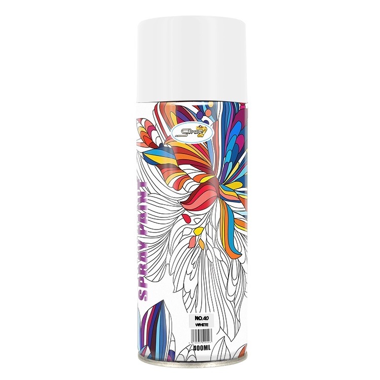 400ml L Wholesale White Waterproof Paint Liquid Spray Paint